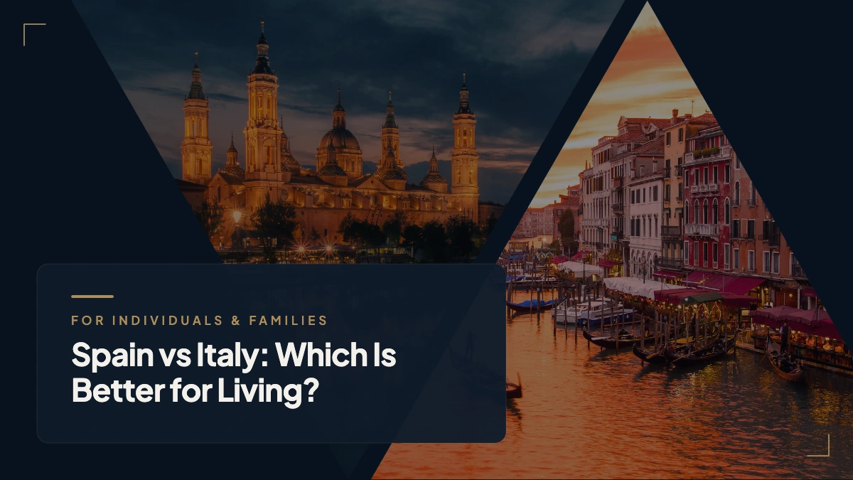 Spain and Italy relocation comparison